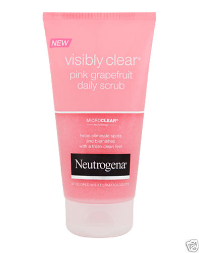 Neutrogena Visibly Clear Pink Grapefruit Daily Scrub (Eliminate Spots & Blemishes)