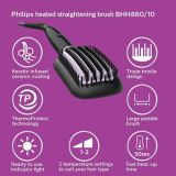 Philips Heated Straightening Brush (BHH880/10)