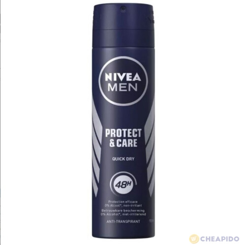 NIVEA Men Deodorant, Protect & Care 150ml
