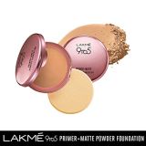 Lakme 9 to 5 Primer + Matte Powder Foundation Compact 9g