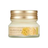 The Face Shop Calendula Moisture Cream With Squalene, Fights Acne & Blemishes, For Sensitive Skin (50ml)