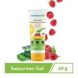 Mamaearth HydraGel Indian Sunscreen SPF 50, with Aloe Vera & Raspberry, for Sun Protection 50g