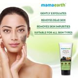 Mamaearth Charcoal Face Scrub For Oily Skin & Normal skin With Charcoal & Walnut 100g