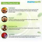 Mamaearth Ubtan Scrub For Face With Turmeric & Walnut For Tan Removal 100g