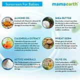 Mamaearth Mineral Based Sunscreen For Babies SPF20+ 50g