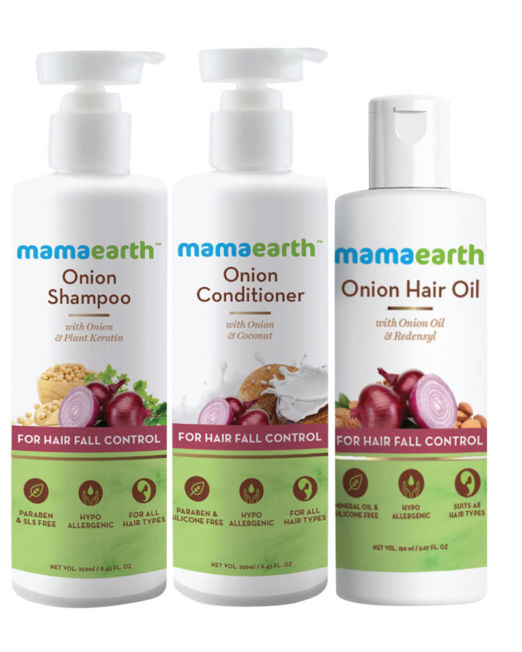 Mamaearth Onion Anti Hair Fall Regular Kit