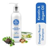 The Moms Co Natural Damage Repair Shampoo For Hair Loss & Split End With Keratin & Aloe Vera (200ml)
