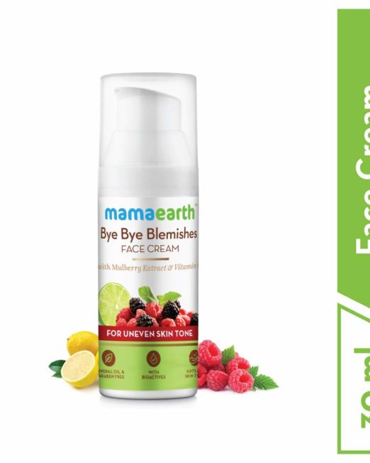 Mamaearth Bye Bye Blemishes Face Cream With Mulberry Extract & Vitamin C 30g