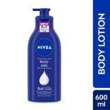 NIVEA Vitamin E BODY LOTION – 5 in 1 COMPLETE CARE for 48H Nourished & Smooth Skin (Very Dry skin)