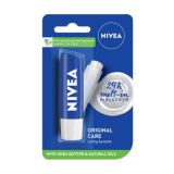 Nivea Shea butter Lip Balm with Natural oils & 24H melt-in moisture Original care (4.8gm)