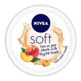 Nivea Soft Light Moisturizer Cream Playful Peach For Hands And Body