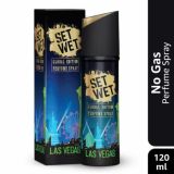 Set Wet Global Edition Las Vegas Live Perfume Body Spray for Men (120ml)