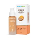 Mamaearth Glow Serum Foundation with Vitamin C & Turmeric for 12-Hour Long Stay (30ml)