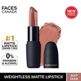 Faces Canada Weightless Matte Finish Lipstick 4g