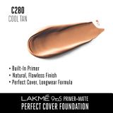 Lakme 9 To 5 Primer + Matte Perfect Cover Foundation 25ML