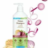 Mamaearth Onion Shampoo For Hair Growth & Hair Fall Control With Onion & Plant Keratin