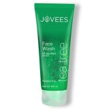 Jovees Herbal Tea Tree Face Wash For Oily & Acne Free Glowing Skin (120 ml)