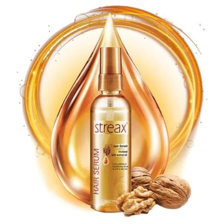 Streax Hair Serum With Walnut Oil –  | A Majestic Makeover
