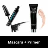 Lakme Eyeconic Curling Mascara – Black + Absolute Blur Perfect Makeup Primer Combo