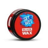Set Wet Styling Glaze Hair Wax | Healthy Shine Strong Hold Restylable Anytime Easy Wash off (60gm)