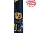 Set Wet Global Edition New York Nights Perfume Body Spray for Men (120ml)