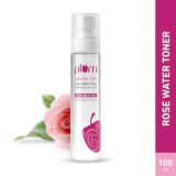 Plum Bulgarian Valley Rose Water Alcohol-Free Spray Toner With Hyaluronic Acid, Hydrates & Refreshes