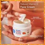 The Moms Co Vitamin C Face Cream For Women & Men Instant Glow Cream For Dry Skin & Oily Skin (50 g)