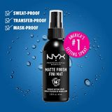 NYX Professional Makeup Long Lasting Makeup Setting Spray Matte Finish (60ml)
