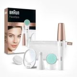 Braun Facespa 851v 3-in-1 Facial Epilating, Cleansing & Vitalization System With 5 Extras (349gm)