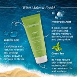 Aqualogica Clear+ Smoothie Face Wash with Green Tea & Salicylic Acid (100ml)