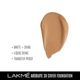 Lakme Absolute 3D Cover Foundation SPF 30 (15ml)