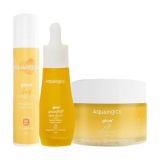 Aqualogica Bright Essentials Combo Sunscreen + Face Serum + Gel Moisturizer (3 pcs)