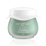 Dot & Key Anti-Acne Salicylic Green Clay Face Mask- Reduces Dark Spots And Balances Oil & Sebum (85gm)