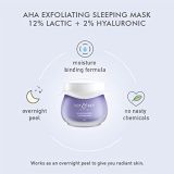Dot & Key AHA Exfoliating Sleeping Mask 12% Lactic + 2% Hyaluronic (60ml)