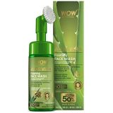 WOW Skin Science Foaming Aloe Vera Face Wash For Pimples, Dry & Oily Skin (150ml)