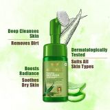WOW Skin Science Foaming Aloe Vera Face Wash For Pimples, Dry & Oily Skin (150ml)