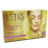 Lotus Herbals Radiant Gold Cellular Glow Facial Kit (Single Use) (37g)