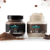 MCaffeine Body Polishing Kit – Exfoliation, Tan Removal & Moisturization – Coffee Body Scrub & Choco Body Butter (350g)