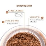 MCaffeine Exfoliating Coffee Body Scrub for Tan Removal & Soft-Smooth Skin – 100% Natural & Vegan 55g