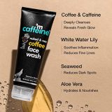 MCaffeine Coffee Face Wash for a Fresh & Glowing Skin – Hydrating Face Cleanser for Oil & Dirt Removal (100ml)