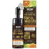 WOW Skin Science Brightening Vitamin C Face Wash With Brush For Hyperpigmentation (150ml)