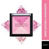Swiss Beauty Baked Blusher & Highlighter (7gm)