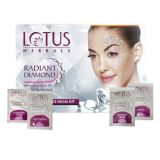 Lotus Herbals Radiant Diamond Cellular Radiance Facial Kit (37g)