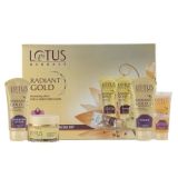 Lotus Herbals Radiant Gold Cellular Glow Facial Kit (170gm)