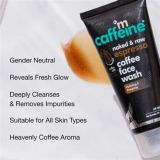 MCaffeine Hydrating Espresso Coffee Face Wash – Soap Free Cleanser with Hyaluronic Acid & Pro-Vitamin B5 (75ml)