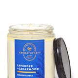 BATH & BODY WORKS AROMATHERAPY LAVENDER + CEDARWOOD SCENTED CANDLE 198G