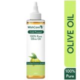 Wishcare 100% Pure Unrefined Cold Pressed Hair & Skin Oil with Olive for Healthy Hair & Glowing Skin (200ml)