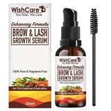 WishCare Brow & Lash Growth Serum – EyeBrow & Eyelash Growth Oil Serum-Eye Lash & Eye Brow Enhancers (30ml)