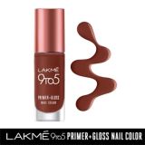 Lakme 9 to 5 Primer + Gloss Nail Color 6ML