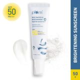 Plum 2% Niacinamide Sunscreen SPF 50 PA+++ With Rice Water – Brightens Skin, Dermatologically-Tested (50 g)